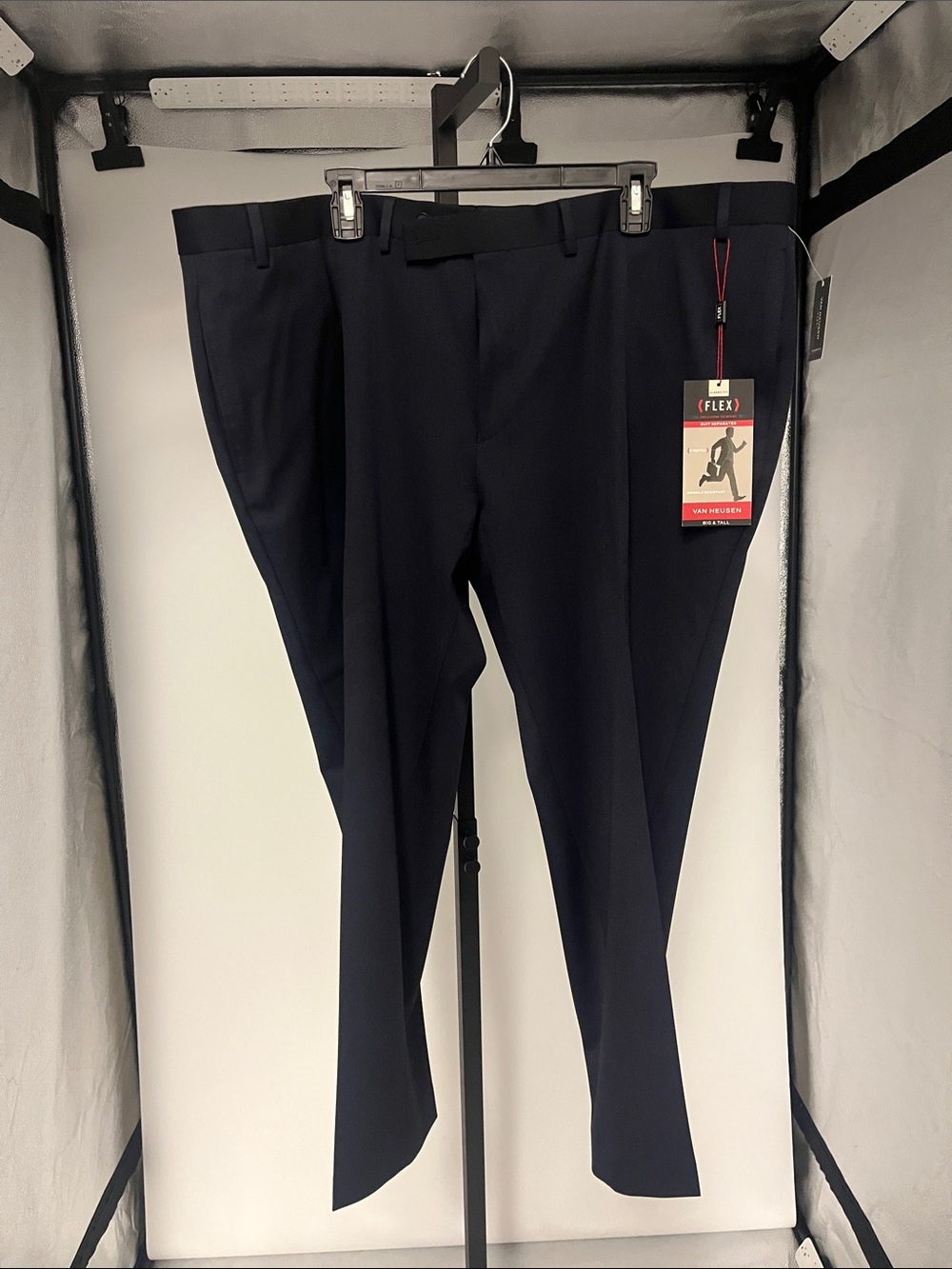 Van Heusen Men's Navy Blue Dress Pants - FLEX HARD TO FIND!